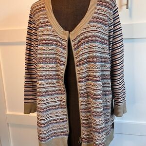 Woolrich Knit Zip Front Cardigan Sweater Women’s 2XL